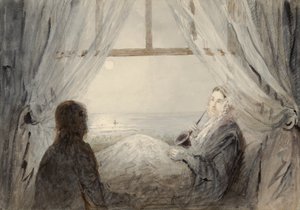 Ritratto di Harriet Martineau su un divano, 1844