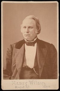 Ritratto di Henry Wilson 1812-1875 da Augustus Marshall