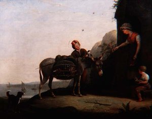 Contrattazione per il Pollame da Augustus Wall Callcott