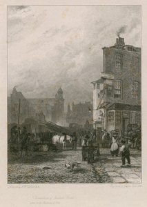 Demolizione di Swallow Street, Londra da Augustus Wall Callcott