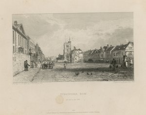 Vista generale di Stratford in Bow da Augustus Wall Callcott