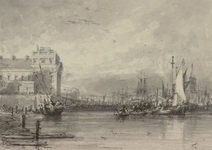 Ospedale di Greenwich da Augustus Wall Callcott