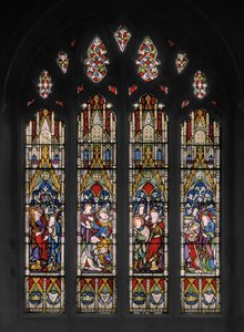 Scene bibliche di Davide e Saul, 1852 da Augustus Welby Northmore Pugin