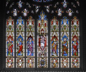 Crocifissione con santi da Augustus Welby Northmore Pugin