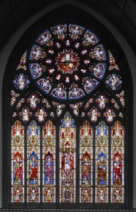 Crocifissione con santi da Augustus Welby Northmore Pugin