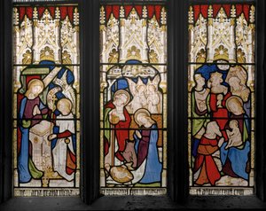 Eventi della vita di Cristo e della Vergine Maria (dettaglio) da Augustus Welby Northmore Pugin