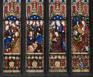 Eventi della vita di Santa Maria Maddalena (dettaglio) da Augustus Welby Northmore Pugin