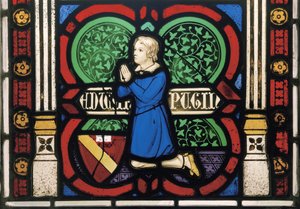 Edward, finestra della cappella, c.1844 da Augustus Welby Northmore Pugin