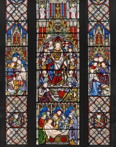 Temi della Resurrezione (dettaglio), 1850 da Augustus Welby Northmore Pugin