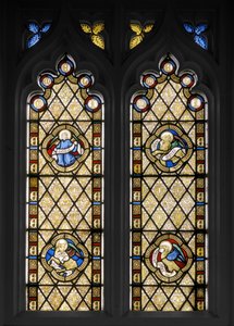 Finestra della parete sud da Augustus Welby Northmore Pugin