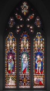 San Giovanni Evangelista, Vergine e Bambino e San Giorgio da Augustus Welby Northmore Pugin
