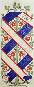 Progetto di carta da parati per la Biblioteca della Camera dei Lord da Augustus Welby Northmore Pugin