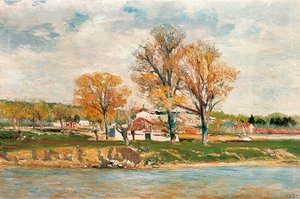 Le rive del fiume Manzanares da Aureliano de Beruete