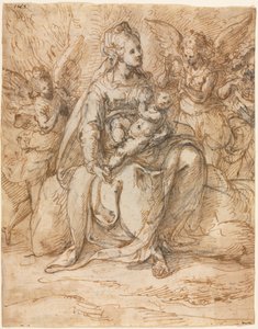 Madonna col Bambino e angeli