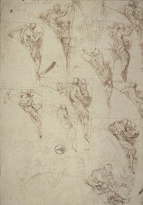 Studi per profeti negli spandrels da Aurelio Luini