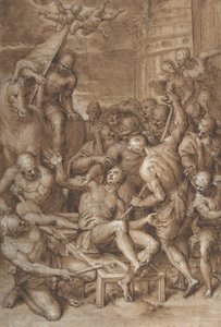 Il martirio di San Lorenzo da Aurelio Luini