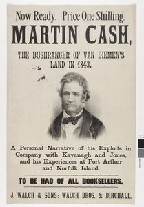 Ora Pronto. Prezzo Uno Scellino. Martin Cash, Il Bandito di Van Diemen