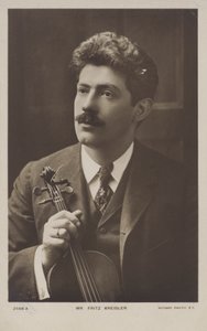 Fritz Kreisler, violinista e compositore austriaco