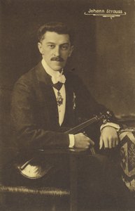 Ritratto di Johann Strauss III da Austrian Photographer