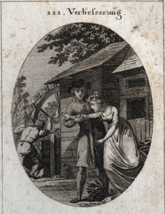 Allegoria della correzione. Espressione: Al mulino e a una giovane sposa, c