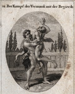 Allegoria della lotta tra ragione e appetito. L