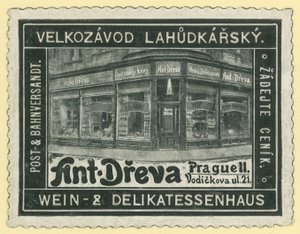 Enoteca e gastronomia Anton Dreva, Praga da Austrian School