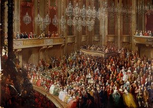 Concerto a Vienna alla presenza della famiglia imperiale da Austrian School