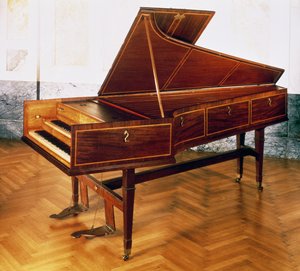 Clavicembalo appartenente a Franz Joseph Haydn (1732-1809) da Austrian School