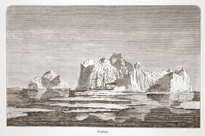 Iceberg, con il Tegetthoff, 1876 da Austrian School