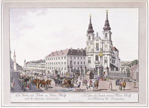 Chiesa Parrocchiale e Convento di Mariahilf a Leimggruben da Austrian School