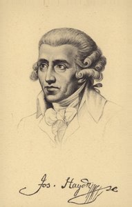 Ritratto di Joseph Haydn da Austrian School