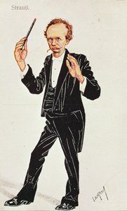 Richard Strauss che dirige