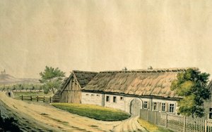 La casa natale di Franz Joseph Haydn a Rohrau, Bassa Austria da Austrian School