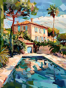 Casa a bordo piscina da Avanesova Elena