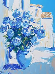 Rose blu del Mediterraneo da Avanesova Elena