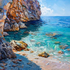 La costa turchese del Mediterraneo da Avanesova Elena