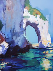 Arco marino dai colori vivaci da Avanesova Elena