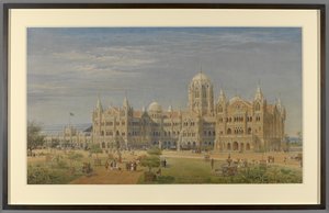 Il Grande Terminal Ferroviario della Penisola Indiana e Uffici Amministrativi, Bombay, successivamente chiamato Victoria Railway Terminus da Axel Haig