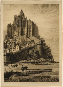 Mont Saint-Michel da Axel Herman Haig