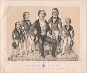 Gruppo La famiglia di artisti Cottrely da Axel Jakob Salmson