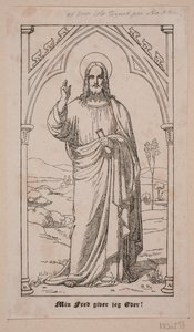 Cristo benedicente da Axel Theodor Kittendorff