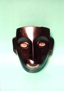 Maschera (basalto) da Aztec