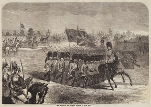 La Rivista della Brigata della Crimea a Hyde Park da B. Clayton