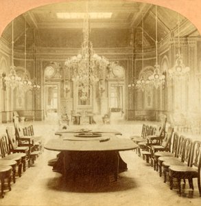 La sala principale nella casa da gioco a Monte Carlo da B. W. Kilburn