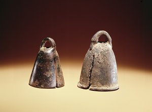 Campanelli per cavalli, da Babilonia, Iraq, c.700 a.C.