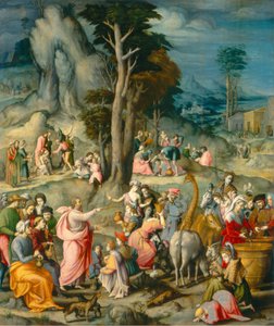 La raccolta della manna da Bacchiacca