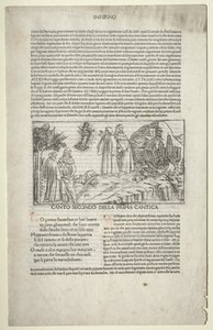 Dante e Virgilio con la Visione di Beatrice, c. 1481-1485