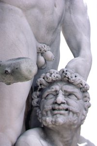 (dettaglio) dalla Statua di Ercole e Caco