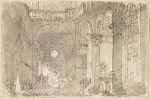 Veduta della Cappella della Madonna de