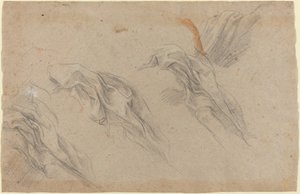 Studi di Drappeggio [recto]